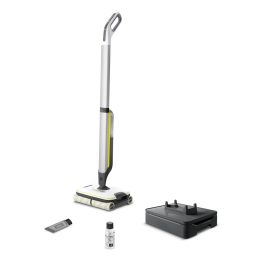 Kärcher FC 7 CORDLESS Electric broom Battery Wet Bagless Black White Yellow 2.85 Ah