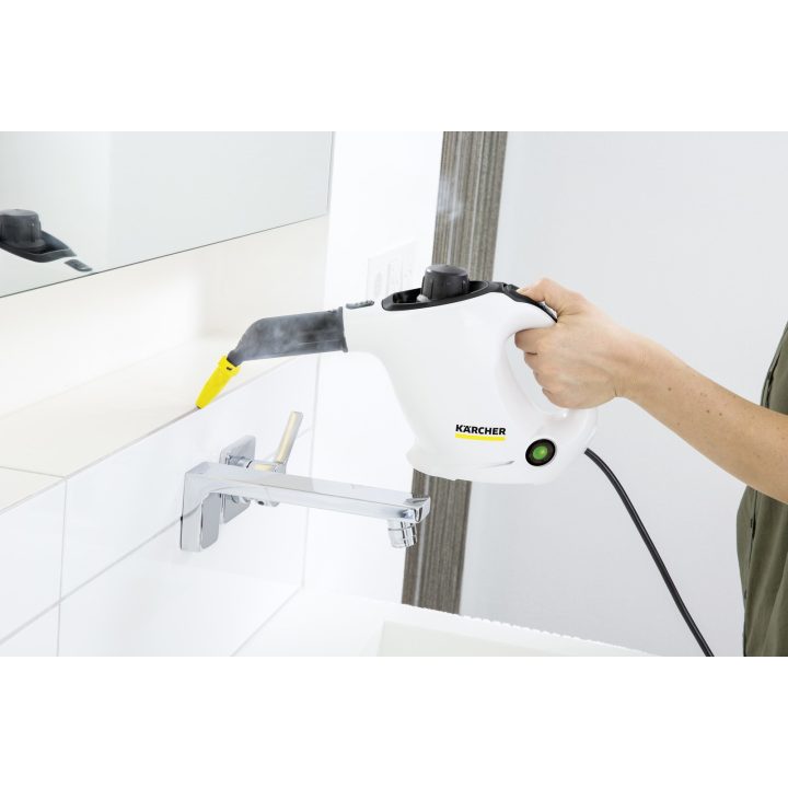 Kärcher SC 1 Cylinder steam cleaner 1200 W Black White