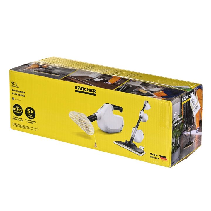 Kärcher SC 1 Multi & Up Portable steam cleaner 0.2 L 1300 W Black Yellow