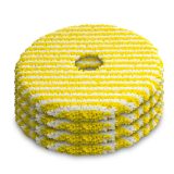 Mop pad set for KARCHER RVM 4 (2.269-130.0) Yellow White