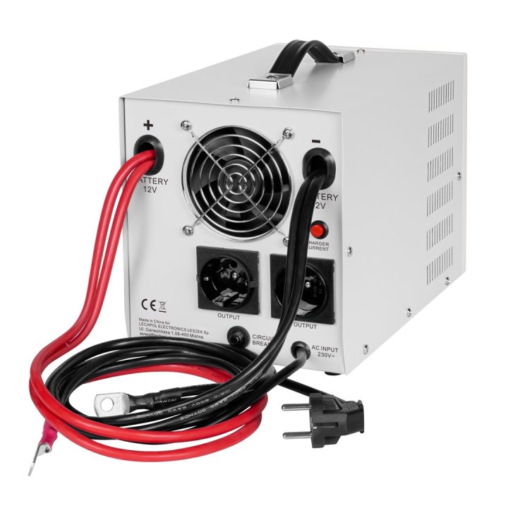KEMOT PROsinus-2000 emergency power supply unit – a pure sine wave inverter with a 12V charging function 230V 2000VA/1200W