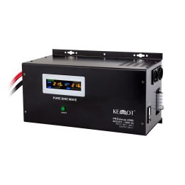 KEMOT PROsinus-2200 wall-mounted emergency power supply unit – inverter with a pure sine wave output and 12V charging function 2