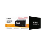KEMOT PROsinus-2200 wall-mounted emergency power supply unit – inverter with a pure sine wave output and 12V charging function 2