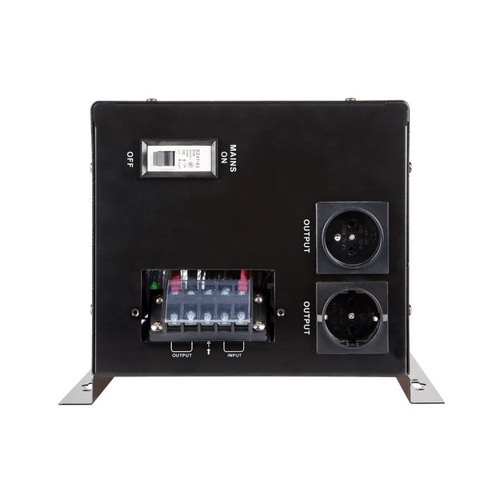 KEMOT PROsinus-2200 wall-mounted emergency power supply unit – inverter with a pure sine wave output and 12V charging function 2