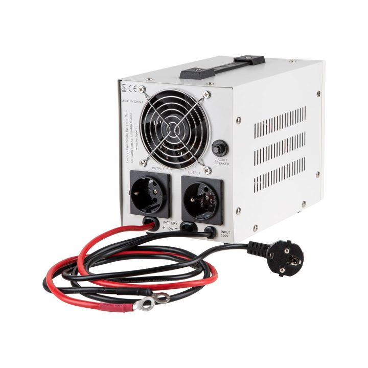 KEMOT PROsinus-500 emergency power supply – a pure sine wave inverter with a 12V charging function 230V 500VA/300W
