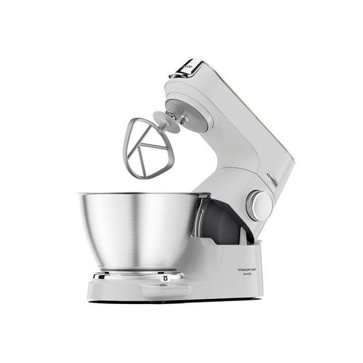 Kenwood KVC65.001WH food processor 1200 W 5 L Stainless steel White Built-in scales