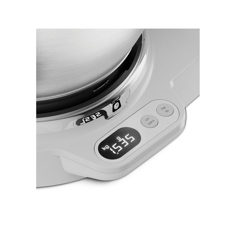 Kenwood KVC65.001WH food processor 1200 W 5 L Stainless steel White Built-in scales