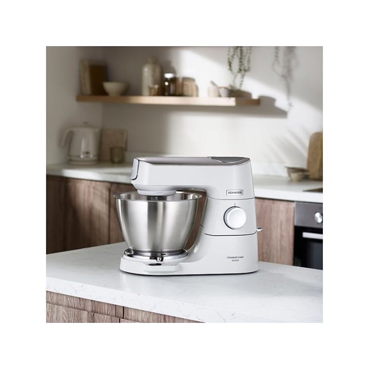Kenwood KVC65.001WH food processor 1200 W 5 L Stainless steel White Built-in scales