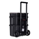 Set of 3 Stack N Roll boxes KETER