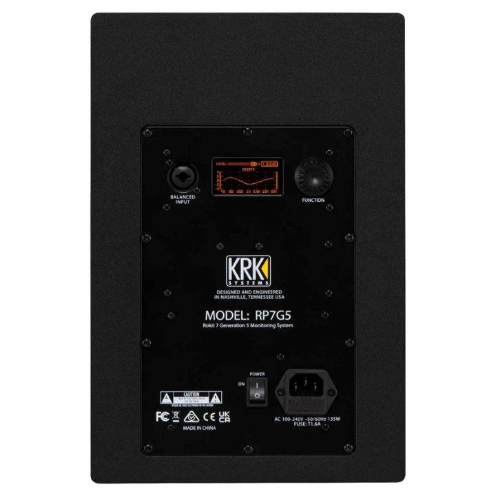 KRK Rokit 7 G5 - Two-Way active studio reference monitor