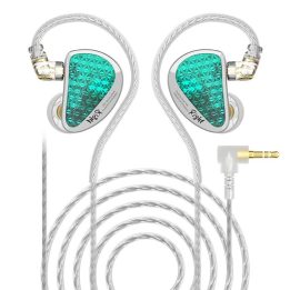 KZ AS16 PRO Cyan NO MIC - in-ear headphones green