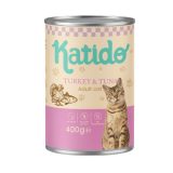 KATIDO Turkey with tuna - wet cat food - 400g