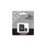Kingston Technology 16GB microSDHC Industrial C10 A1 pSLC Card + SD Adapter