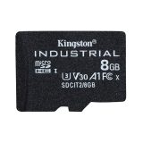Kingston Technology 8GB microSDHC Industrial C10 A1 pSLC Card + SD Adapter