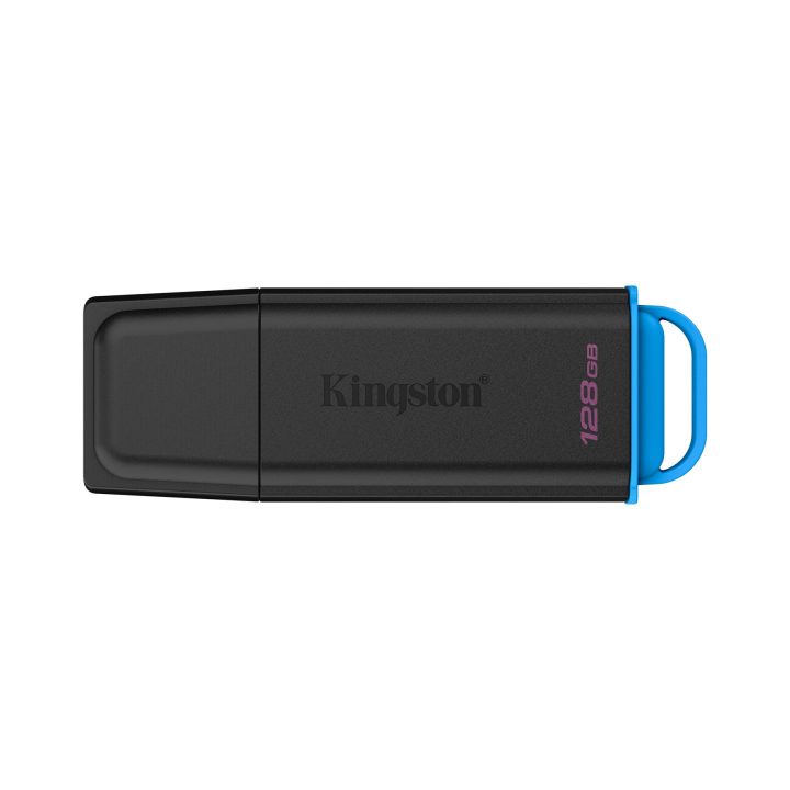 Kingston Technology DataTraveler 128GB Portable USB 3.2 Gen 1 Exodia Black/Blue