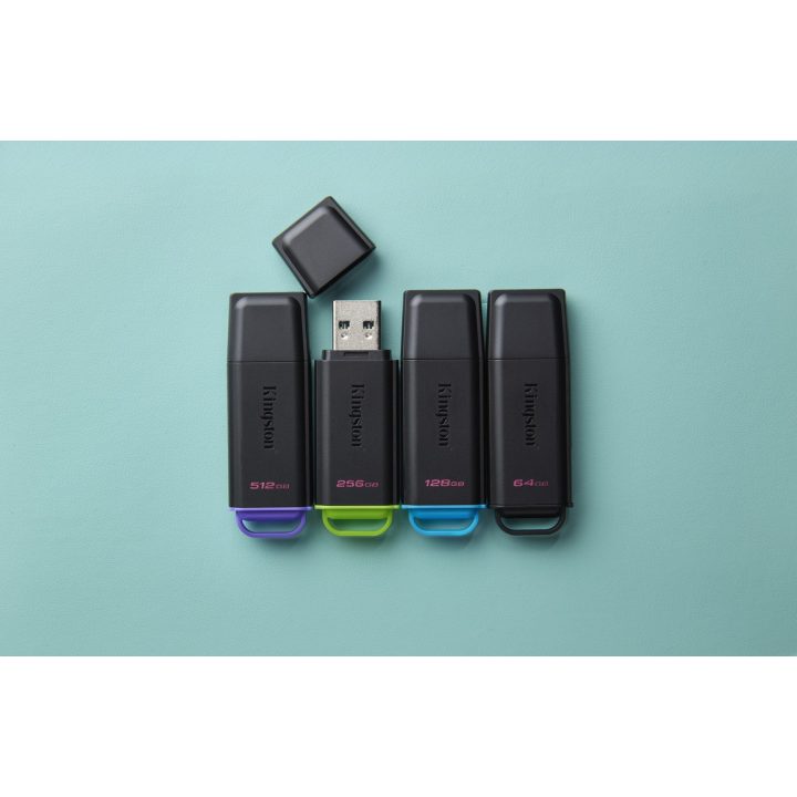 Kingston Technology DataTraveler 128GB Portable USB 3.2 Gen 1 Exodia Black/Blue