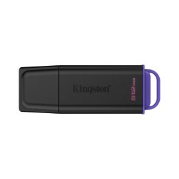 Kingston Technology DataTraveler 512GB Portable USB 3.2 Gen 1 Exodia Black/Purple