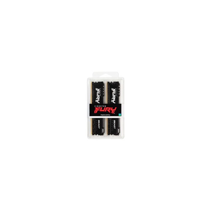 Kingston Technology FURY Beast 16GB 3200MT/s DDR4 CL16 DIMM (Kit of 2) Black