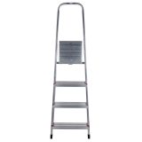 CORDA DOMESTIC ALUMINUM LADDER 4 STEPS 000705 KRAUSE
