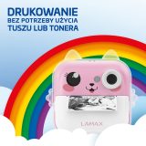 Kids’ camera LAMAX InstaKid2 Plus pink