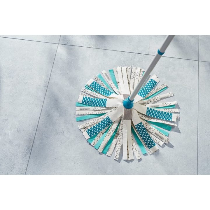 LEIFHEIT 52106 mop Cotton Fiber Dry&wet Blue White