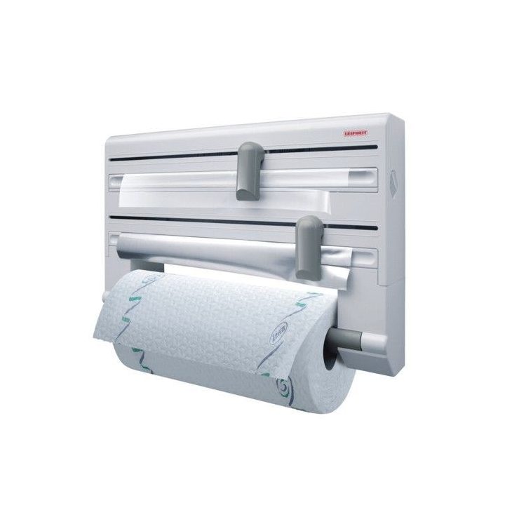 Leifheit 25703 paper towel holder Wall-mounted paper towel holder Grey White