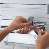 Leifheit 25703 paper towel holder Wall-mounted paper towel holder Grey White