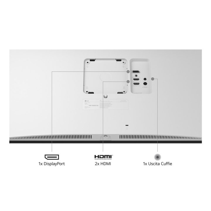 LG 27US550-W computer monitor 68.6 cm (27 ) 3840 x 2160 pixels 4K Ultra HD LCD White