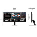 LG 29U511A-B computer monitor 73.7 cm (29 ) 2560 x 1080 pixels WFHD LCD Black