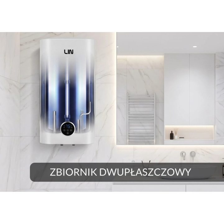 Electric water heater LIN LIFVD1SMWH 50L SMART white