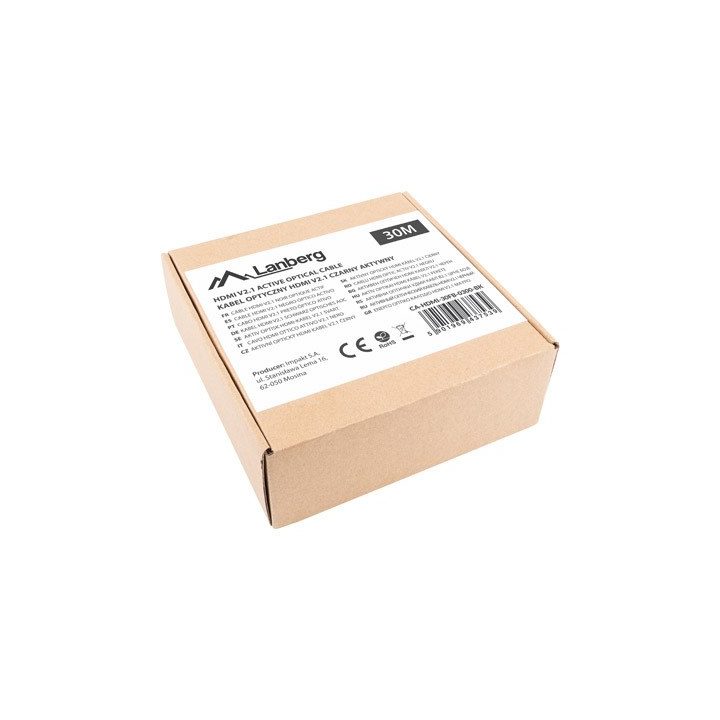 LANBERG CABLE HDMI M/M V2.1 30M 8K OPTICAL AOC