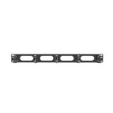 LANBERG CABLE ORGANISER 19 (1U TYPE B BLACK) AK-1205-B