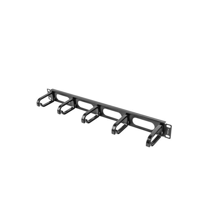 LANBERG CABLE ORGANISER 19 (1U TYPE B BLACK) AK-1205-B