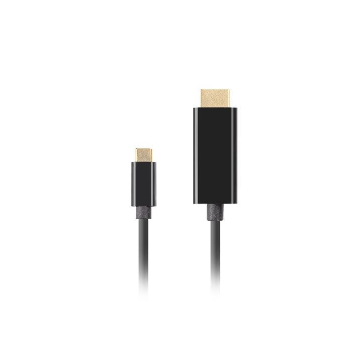 LANBERG CABLE USB-C(M)- HDMI(M) 1M 4K 60HZ BLACK