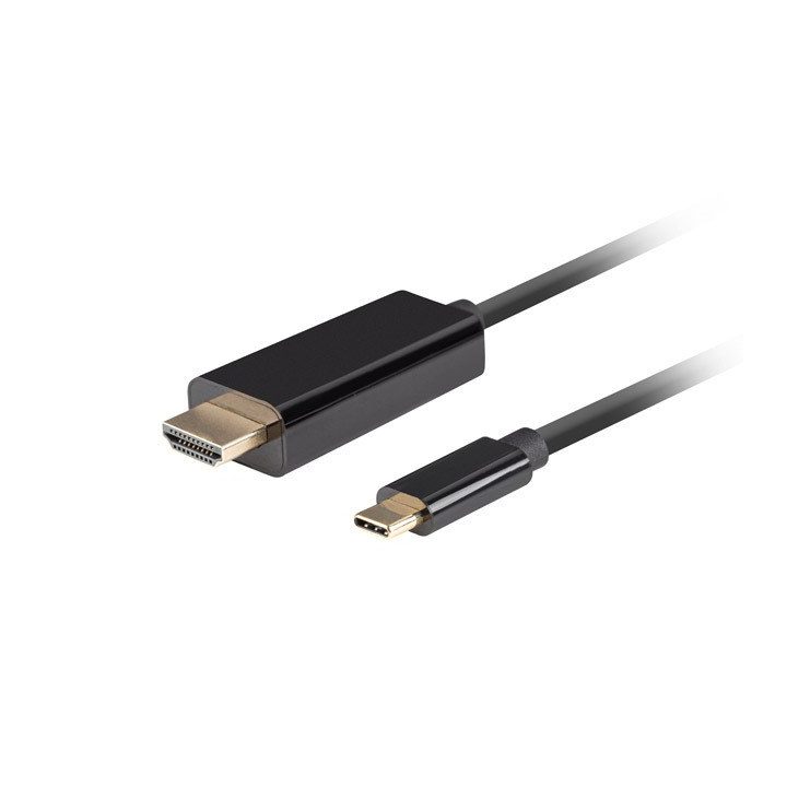 LANBERG CABLE USB-C(M)- HDMI(M) 1M 4K 60HZ BLACK
