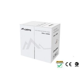 LANBERG CABLE UTP CAT.5E 305M WIRE CU YELLOW FLUKE