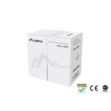 LANBERG CABLE UTP CAT.5E 305M WIRE CU YELLOW FLUKE