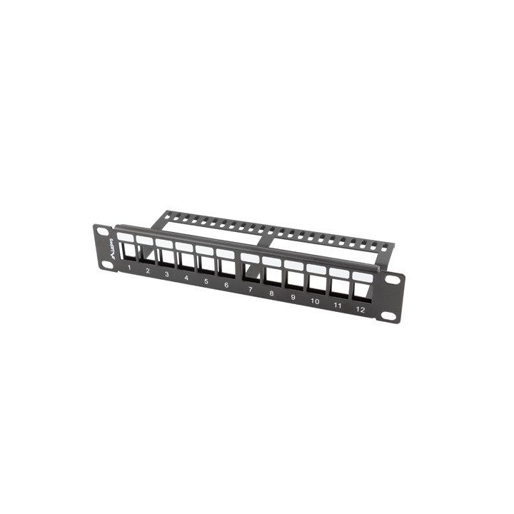 LANBERG EMPTY PATCH PANEL 12 PORTS 1U 10 BLACK