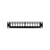 LANBERG EMPTY PATCH PANEL 12 PORTS 1U 10 BLACK