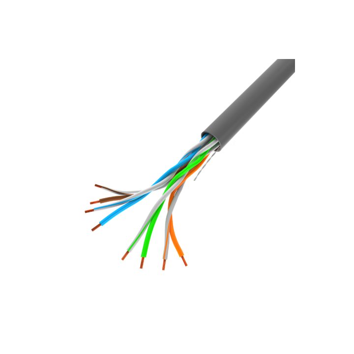 LANBERG LAN UTP CABLE 100MB/S 305M WIRE CCA GREY