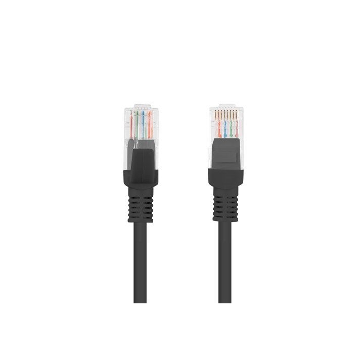 LANBERG PATCHCORD RJ45 CAT. 5E UTP 20M Black