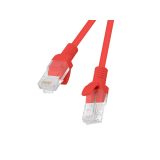 LANBERG PATCHCORD RJ45 CAT. 5E UTP 1M RED