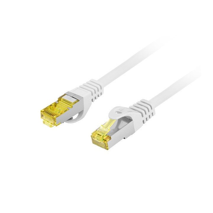 LANBERG PATCHCORD S/FTP CAT.6A 0.25M GRAY 100% CU LSZH