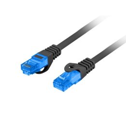 LANBERG PATCHCORD S/FTP CAT.6A 0.5M BLACK LSZH