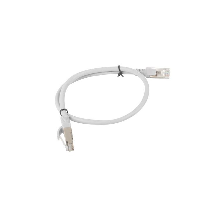LANBERG PATCHCORD UTP CAT.5E 0.5M GRAY PCU5-10CC-0050-S