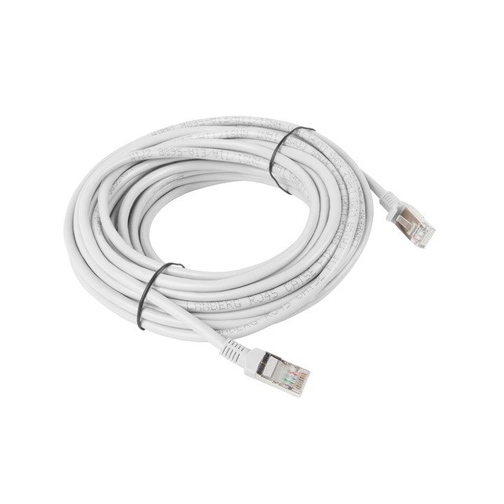 LANBERG PATCHCORD UTP CAT.5E 10M GRAY PCU5-10CC-1000-S