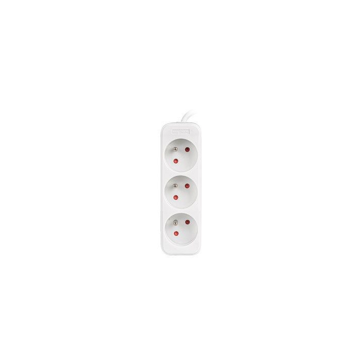LANBERG POWER STRIP 1.5M BLACK 3X 230V PL