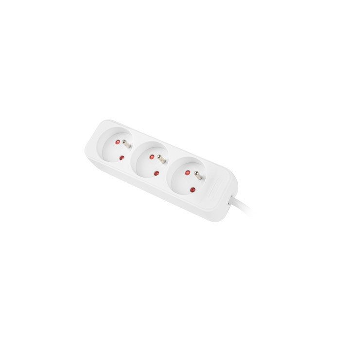 LANBERG POWER STRIP 1.5M BLACK 3X 230V PL