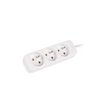 LANBERG POWER STRIP 1.5M BLACK 3X 230V PL