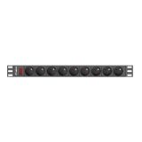 LANBERG POWER STRIP RACK 19 (1U 16A 9X 230V PL)